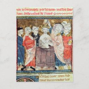 St. Remigius, Bischop van het dopen Rheims Briefkaart
