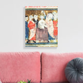 St. Remigius, bisschop van Rheims Canvas Afdruk (Insitu (Woonkamer))