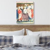 St. Remigius, bisschop van Rheims Canvas Afdruk (Insitu (Slaapkamer))