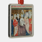 St. Remigius, bisschop van Rheims Metalen Ornament (Rechts)