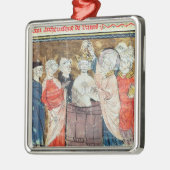 St. Remigius, bisschop van Rheims Metalen Ornament (Links)