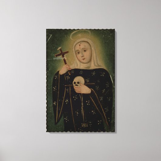 St. Rita de Casia Canvas Afdruk (Voorkant)