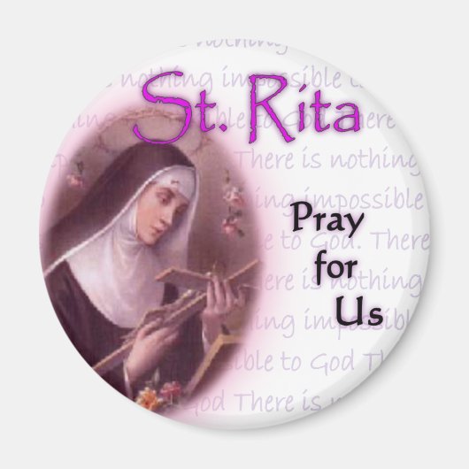 St. Rita Magneet (Voorkant)