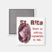 St. Rita Magneet (Voorkant / Achterkant)