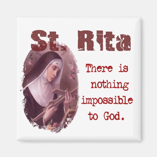 St. Rita Magneet (Voorkant)