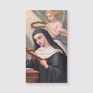St. Rita of Cascia Magnetic Heilige Kaarten -25/pa