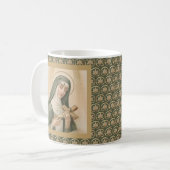 St. Rita van Cascia (M 015) Koffiemok (Voorkant links)