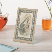 St. Rita van Cascia (M 015) Reclamebord Met Voetstuk (Insitu)