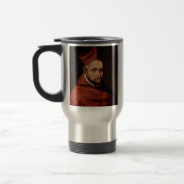 St. Robert Bellarmine Romeinse Bibliotheek Kunst Reisbeker