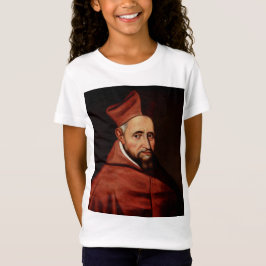 St. Robert Bellarmine Romeinse Bibliotheek Kunst T-shirt