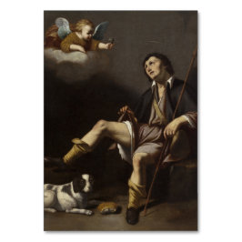 St. Rocco Roch Gebed tegen Corona Virus Kaart