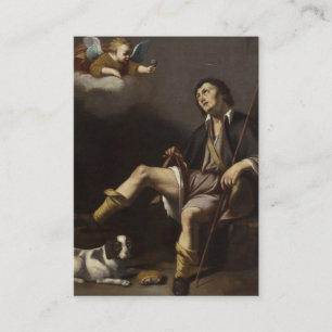 St. Rocco Roch Prayer tegen Corona Virus Plague Visitekaartje