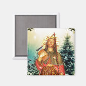 St. Rocco - San Rocco - St. Roch Religious Magnet (Voorkant / Achterkant)