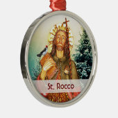 St. Rocco - San Rocco - St. Roch - Sjabloon Metalen Ornament (Rechts)