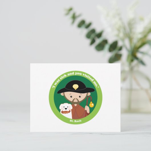 St. Roch Briefkaart (Staand voorkant)