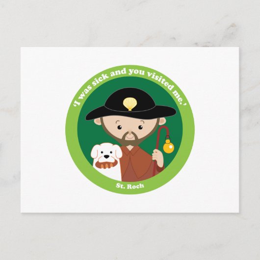 St. Roch Briefkaart (Voorkant)