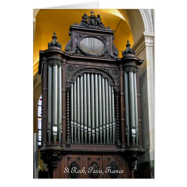St Roch koororgel (Voorkant)