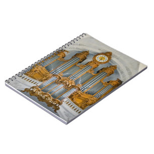 St. Roch organ notebook Notitieboek