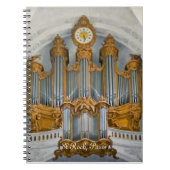 St. Roch organ notebook Notitieboek (Voorkant)