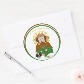 St. Roch Ronde Sticker (Envelop)