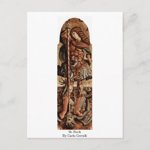 St. Roch van Carlo Crivelli Briefkaart