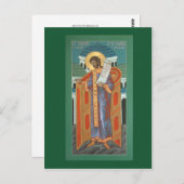 St. Romanos Prayer Card Briefkaart (Voorkant / Achterkant)