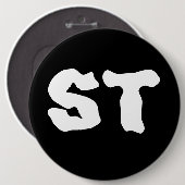 ST RONDE BUTTON 6,0 CM (Voorkant /achterkant)