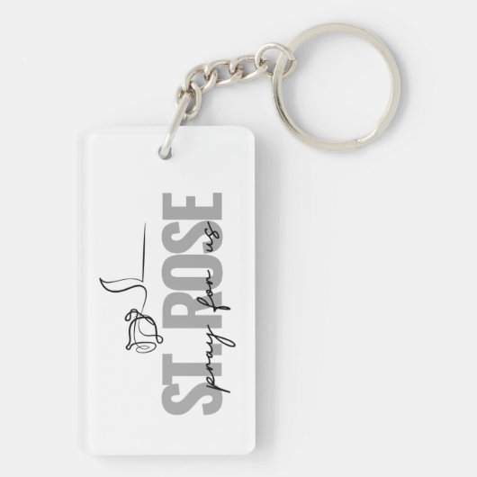 St. Roos Sleutelhanger (achterkant)