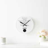 St. Roos van Lima Quote Clock Ronde Klok (Huis)