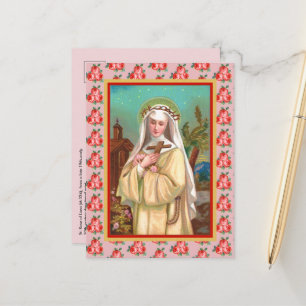 St. Rosa van Lima bij Nacht (M 024) Ansichtkaart Briefkaart