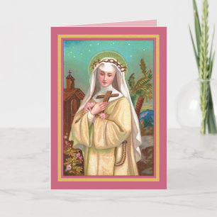 St. Rosa van Lima 's Nachts (M 024) Kaart