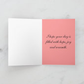 st-roze-geel-Pasen1 Feestdagen Kaart (Binnen)