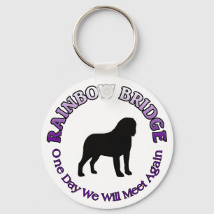ST. SAINT BERNARD RAINBOW BRIDGE SYMPATHY SLEUTELH SLEUTELHANGER