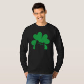 St Saint Patrick's Day Cat Men Women Kids T-shirt (Voorkant volledig)