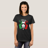 St Saint Patricks Day Irish Italian O'talian T-shirt (Voorkant volledig)
