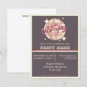 St Saint Tropez thema zomer feest viering Kaart (Voorkant / Achterkant)