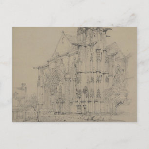 St. Sauveur, Dives, Normandy, c.1821 Briefkaart