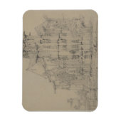 St. Sauveur, Dives, Normandy, c.1821 Magneet (Verticaal)