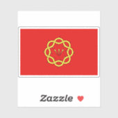 St Saviour flag Sticker (Vel)