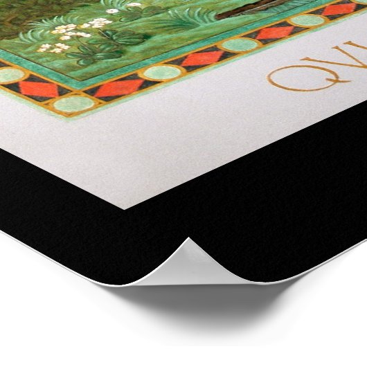 St. Scholastica en Benedict Poster (Hoek)