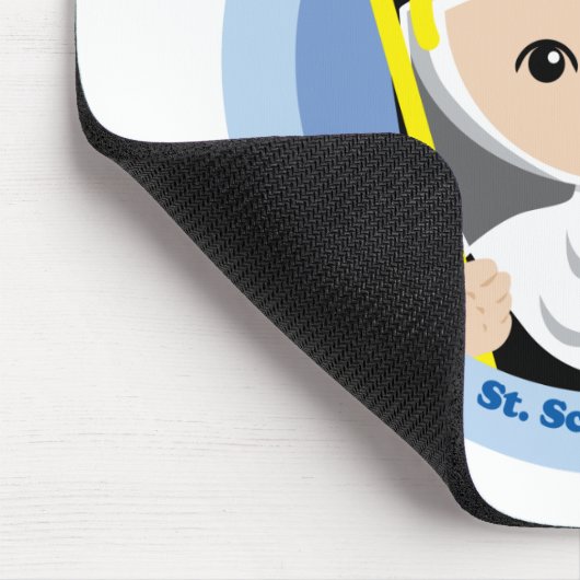 St. Scholastica Muismat (Hoek)