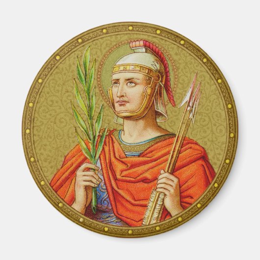 St. Sebastiaan (SNV 24) Magneet (Voorkant)
