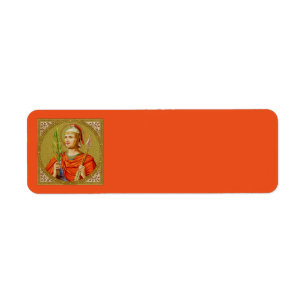 St. Sebastiaan (SNV 24) (vierkant beeld) Horizonta Etiket
