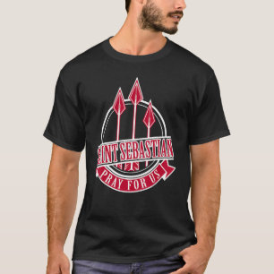 St Sebastian Archery Archer Kathokatholieke Patron T-shirt