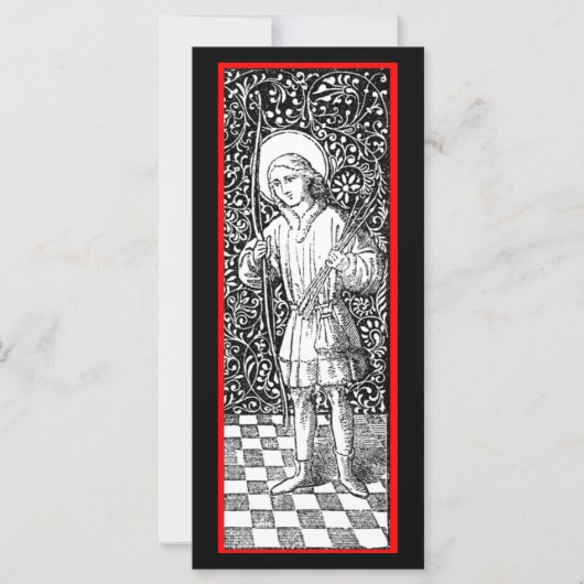 St. Sebastian (BG 01b)-kaart (Voorkant)