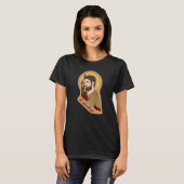 St Sebastian Boogschieten Boogschutter Katholieke  T-shirt (Voorkant volledig)