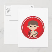 St. Sebastian Briefkaart (Voorkant / Achterkant)