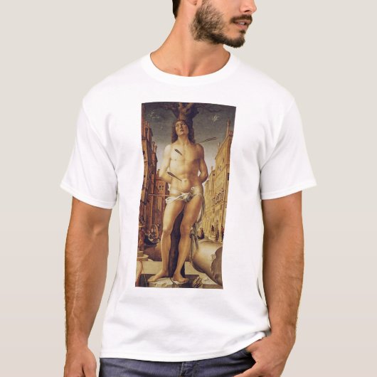 St Sebastian by Liberale Da Verona T-shirt (Voorkant)