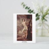 St. Sebastian door Guido Reni Briefkaart (Staand voorkant)