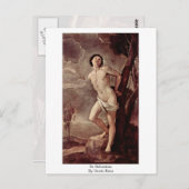 St. Sebastian door Guido Reni Briefkaart (Voorkant / Achterkant)